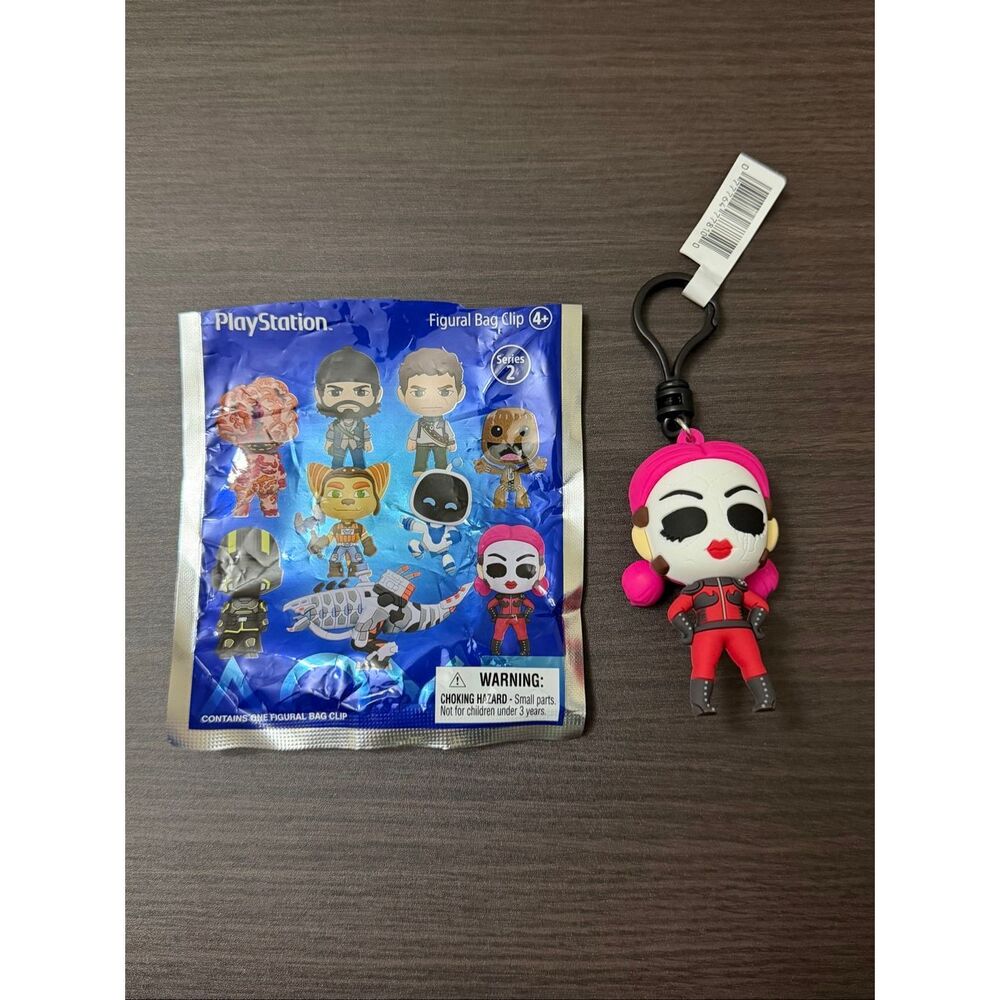 PlayStation Series 2 Figural Bag Clip Keychain - Dollface (Twisted Metal)